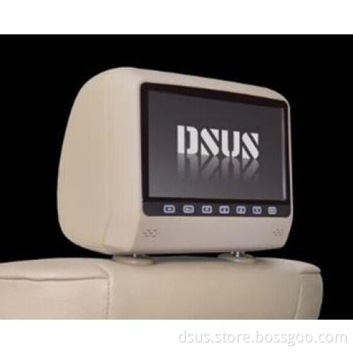 Headrest DVD player, 9 inches, with touch button/SD/USB/FM and IR transmitter